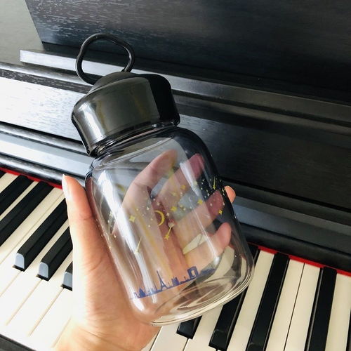 創(chuàng)意符號 韓版磨砂玻璃杯的夏日敘事